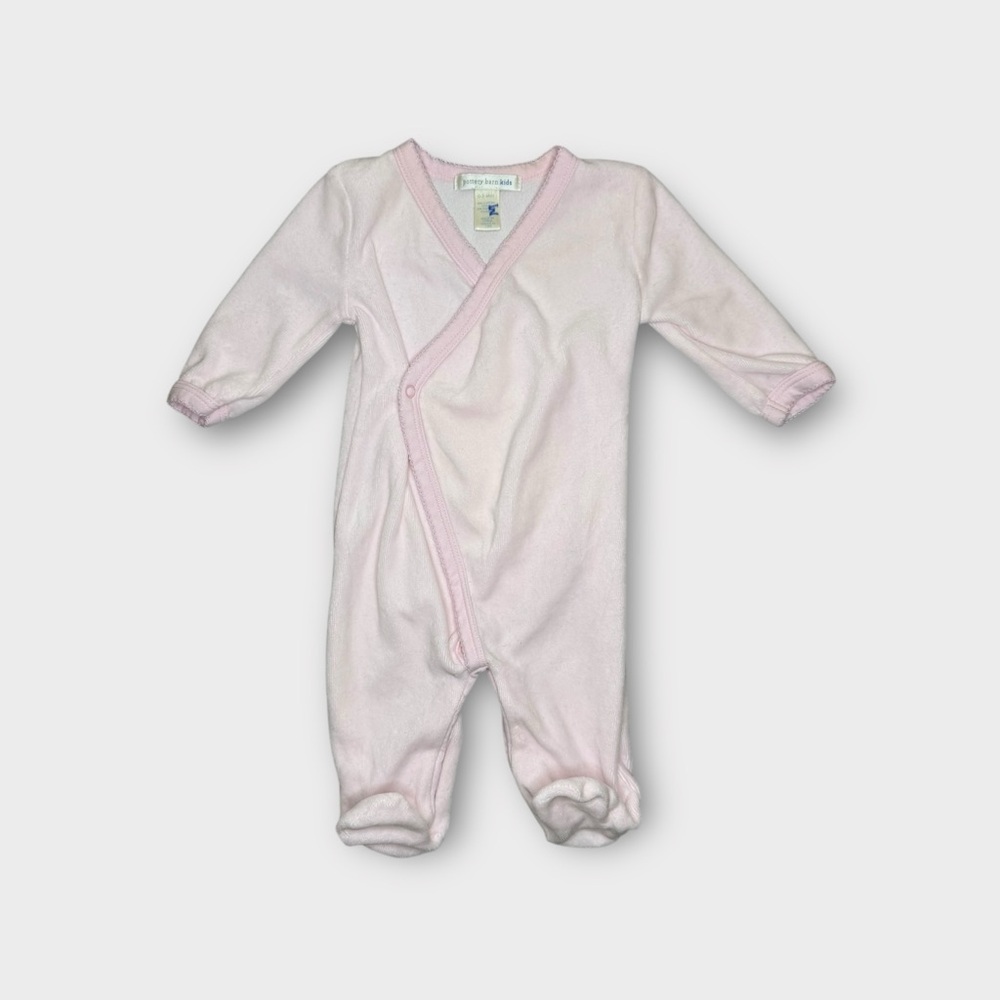 Pottery Barn Kids Pink Kimono Footie
